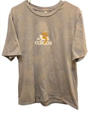 Adidas Vintage Cotton quality Street Shirt Oversize SZ L
